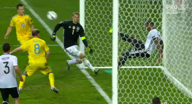 Germania - Ucraina. Interventie Boateng