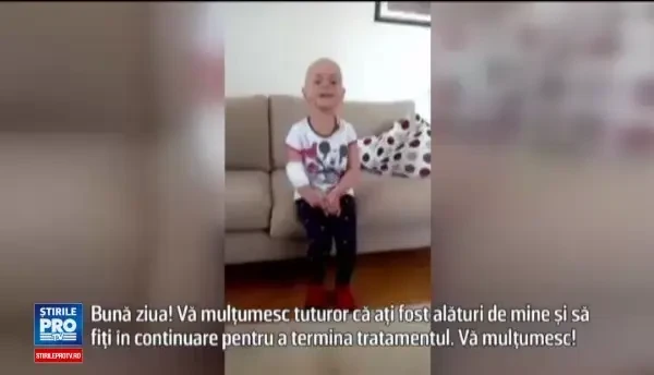 Va rog sa fiti alaturi de mine ca sa pot termina tratamentul. Cum o putem ajuta pe Daria, o fetita cu tumoare pe creier