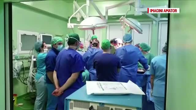 Prelevare de plamani la Targu Mures. O echipa de medici din Germania au realizat operatia cu succes