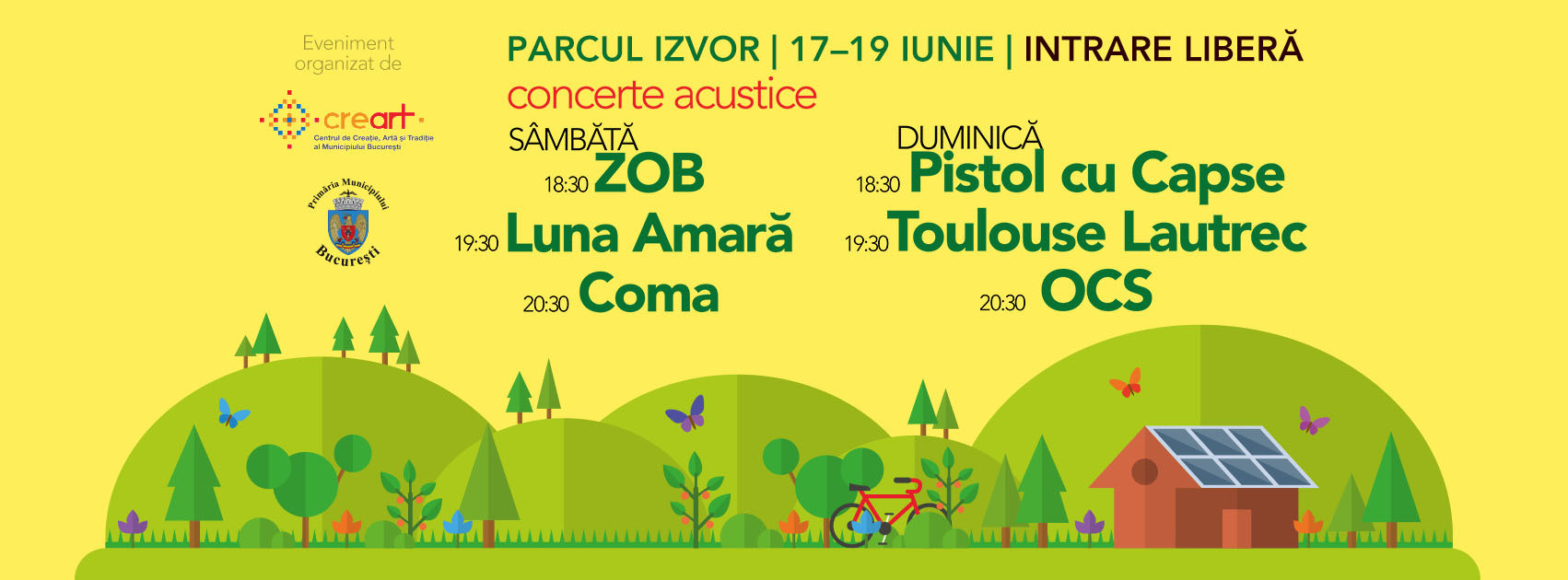 We like weekends. Dansezi descult in iarba si pedalezi pentru un oras mai curat. Evenimentele din perioada 17 - 19 iunie 2016 - 1