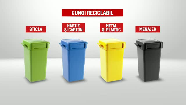Planul Guvernului pentru a-i convinge pe romani sa recicleze. "Plateste pentru cat arunci"