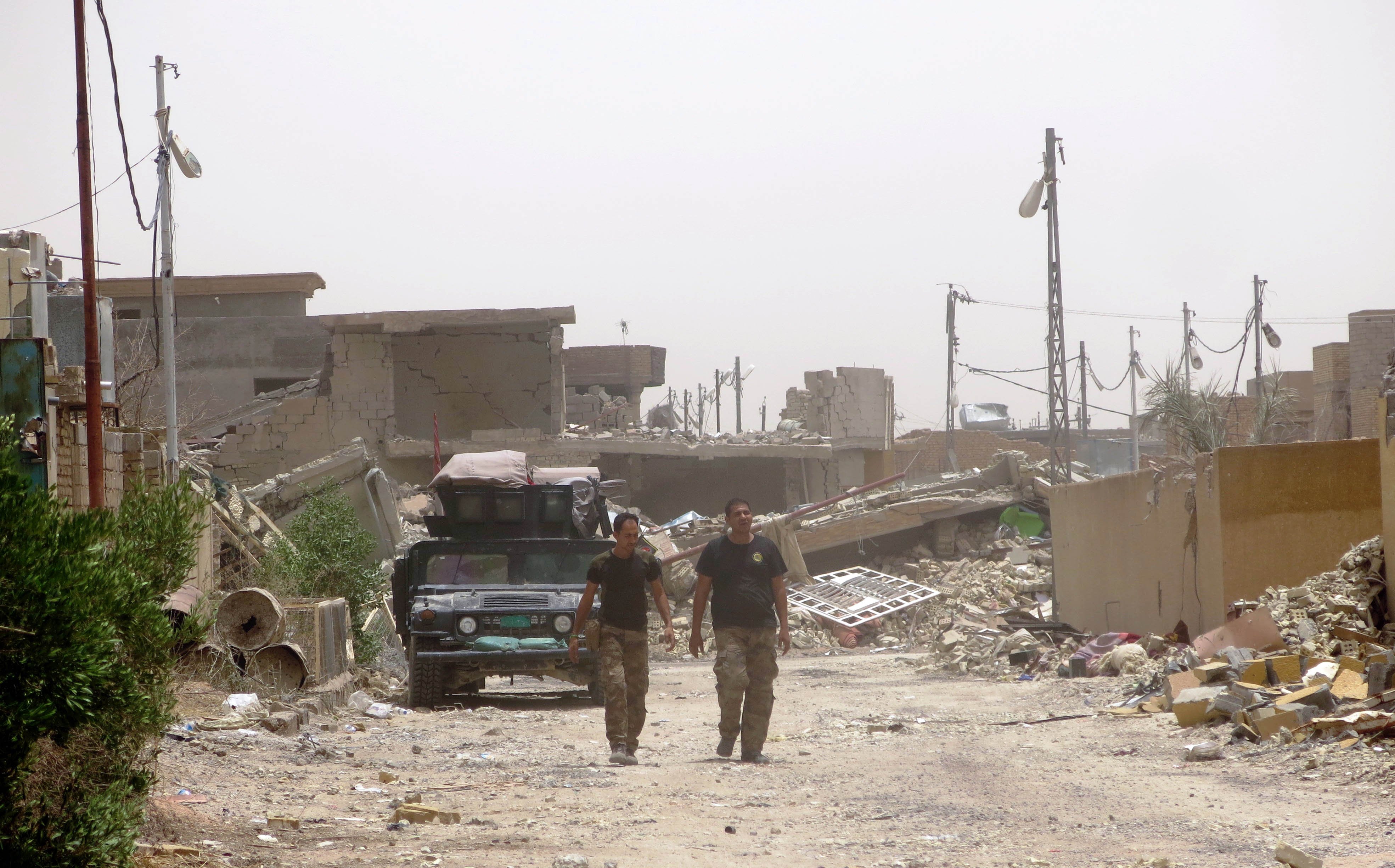 soldati irakieni in Fallujah - Agerpres