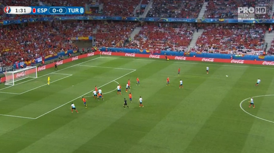 Spania - Turcia. Ocazie Nolito