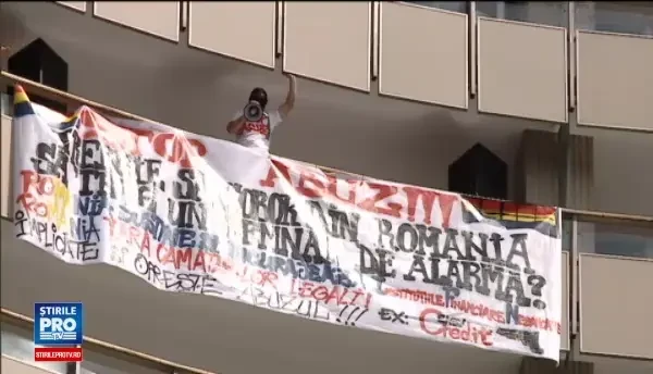 Barbatul care ameninta ca se arunca de pe Intercontinental, dus la audieri. Ce l-a impins sa comita un astfel de gest