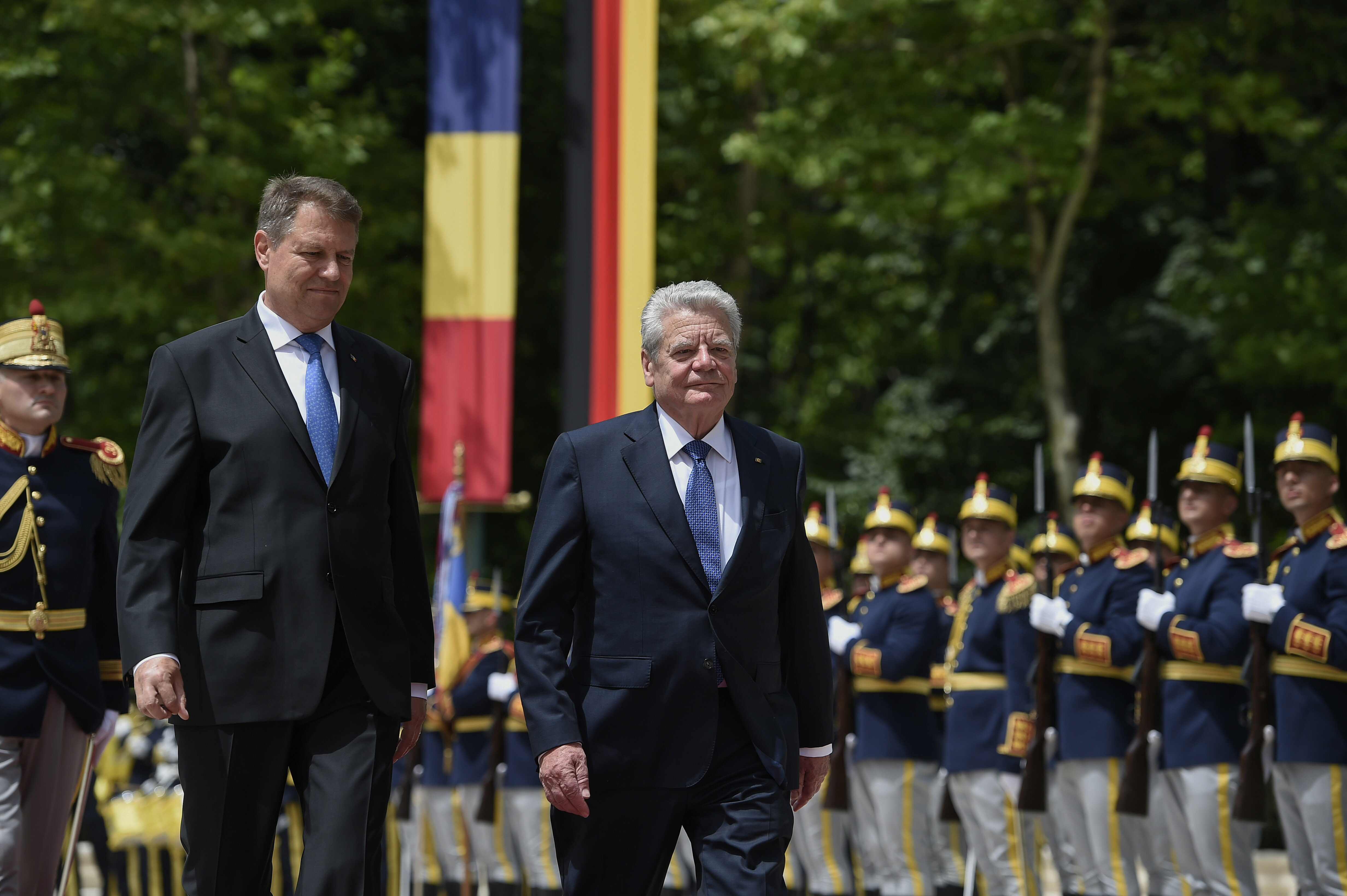 Klaus Iohannis, intalnire cu presedintele Germaniei. Gauck a laudat DNA, dar spune ca n-a inteles votul de pe 5 iunie