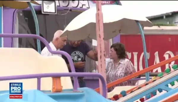 Primele masuri luate dupa accidentul din parcul de distractii din Buzau. Femeia care a cazut din carusel este in stare grava