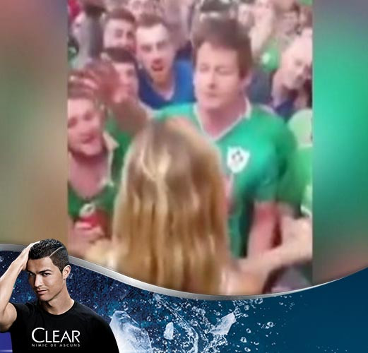 Irlanda are cei mai simpatici fani de la UEFA EURO 2016. Cum au incercat suporterii sa adoarma un bebelus in tren