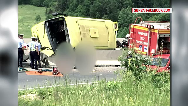 Soferul autocarului implicat in tragicul accident de langa Brasov NU era baut. Ce trebuie sa mai stabileaca acum anchetatorii