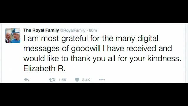 Elisabeta a II-a a trimis, personal, un mesaj pe Twitter. Ce le-a transmis regina britanicilor