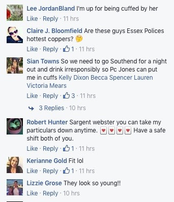 Cea mai sexy patrula de politie din Anglia nu contribuie la scaderea criminalitatii, insa la cresterea ei :)