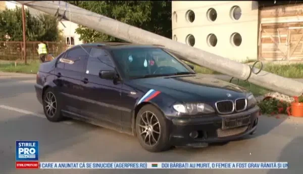 Ce viteza o fi avut sa il rupa in halul asta? Accidentul provocat de un sofer de 23 de ani, pe o sosea din Timis