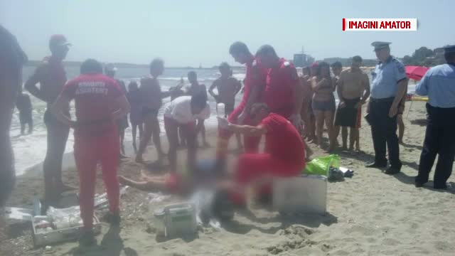Incidente grave pe litoral. Un barbat a murit si doi sunt in stare critica, dupa ce au ignorat avertismentele salvamarilor