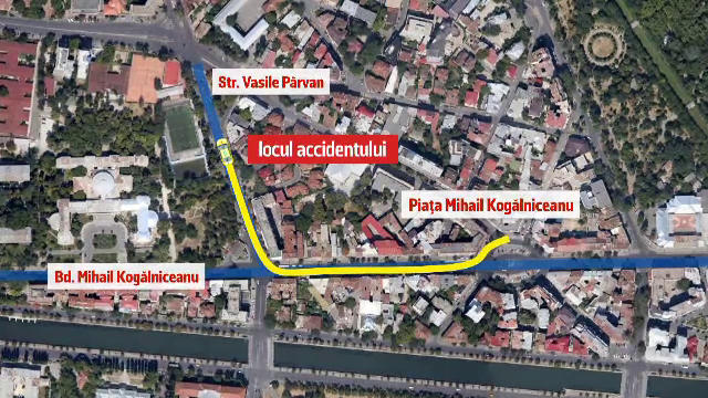 Aventura unor francezi incheiata la Politie. Au furat un taxi si au facut accident, dupa ce au baut prea mult in centru