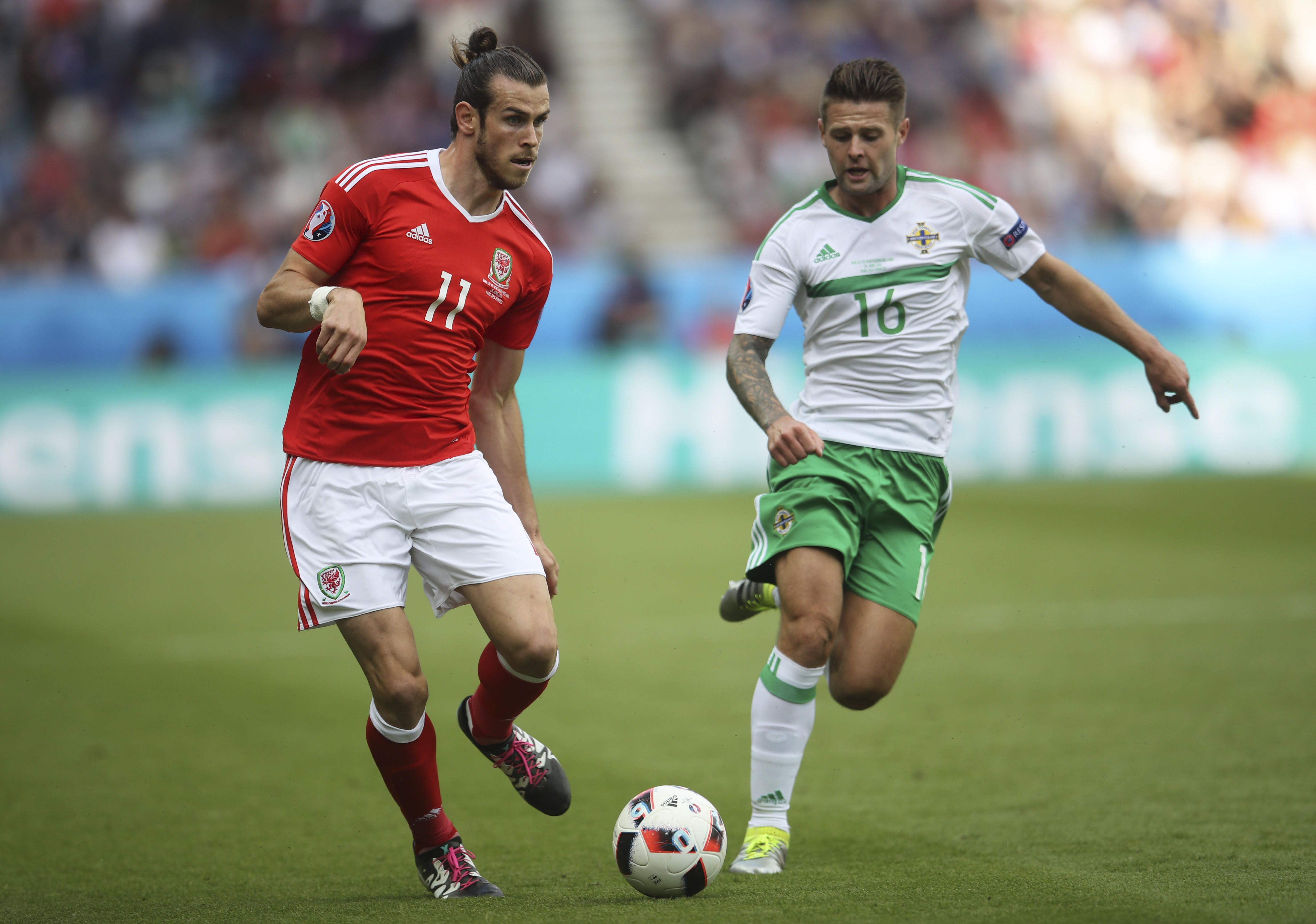 TARA GALILOR - IRLANDA DE NORD 1-0. Tara Galilor s-a calificat in premiera, cu un autogol, in sferturile UEFA EURO 2016