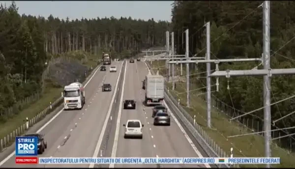 Suedezii testeaza autostrada electrica pentru masinile de mare tonaj. Cum functioneaza sistemul care va reduce poluarea