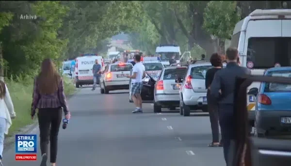 Inregistrarea primului apel la 112 privind moartea lui Dan Condrea. Este intors cu spatele. Nu mai e nimic din masina asta