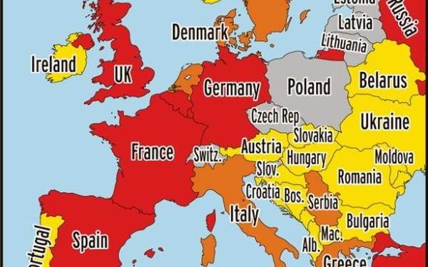 Cum arata noua harta a terorii publicata de ISIS. Tarile din Europa unde jihadistii au luptatori sub acoperire