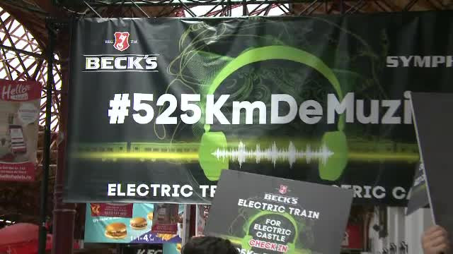 (P) Beck's va trimite, pe 13 iulie, la Electric Castle intr-un tren muzical