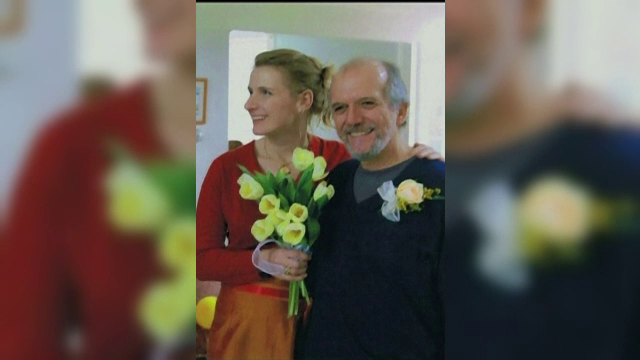 Elizabeth Gilbert alaturi de fostul ei sot