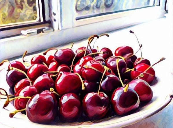 poza editata cu aplicatia Prisma