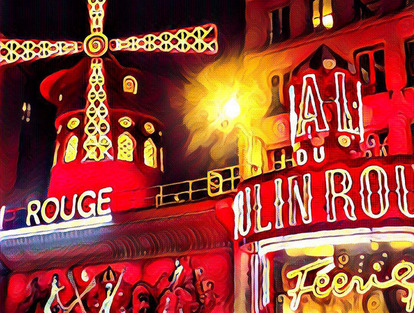 poza editata cu aplicatia Prisma