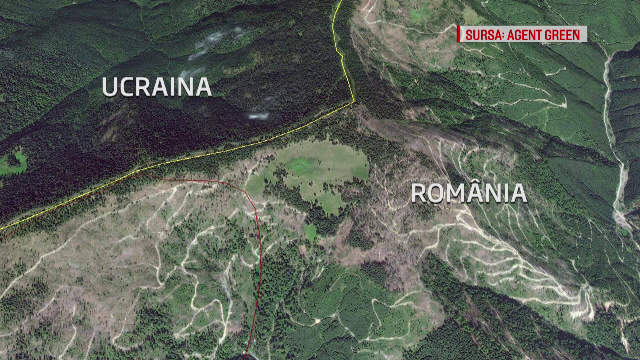 Imagini alarmante: au facut din satelit mai multe fotografii la granita Romaniei cu Ucraina. Ce s-a vazut in poze