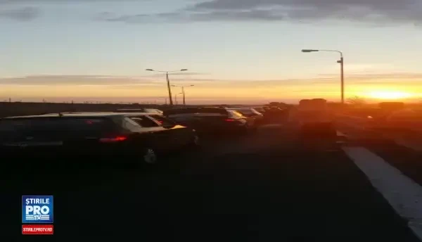 Accident in lant pe Autostrada Soarelui: o persoana a fost grav ranita. Traficul s-a reluat spre Capitala pe 2 benzi. FOTO