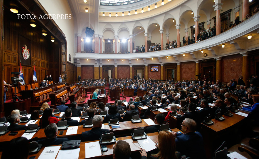 parlamentul din Serbia