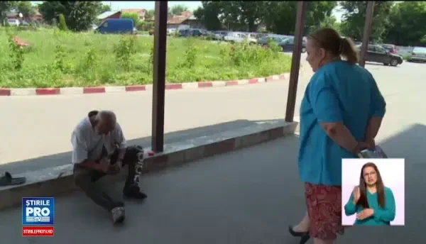 Ziua Cartitei intr-o localitate din Dambovita. Un om fara adapost ajunge zilnic la spital, doarme, iar apoi pleaca pe strazi