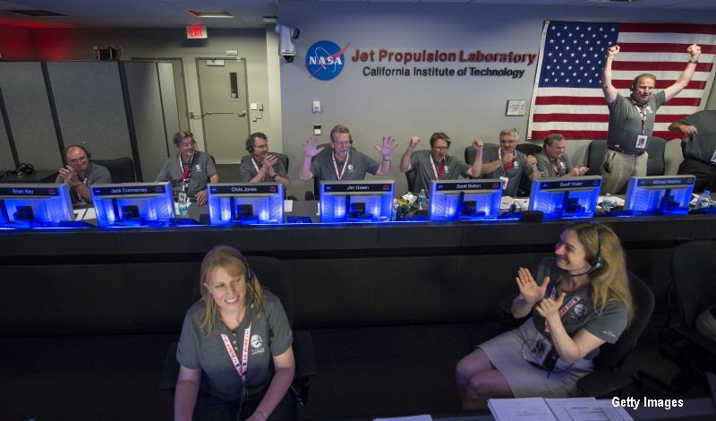 centrul de control al NASA