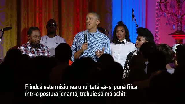 Surpriza presedintelui Barack Obama pentru fiica sa cea mare, care a implinit 18 ani pe 4 iulie, de Ziua Independentei