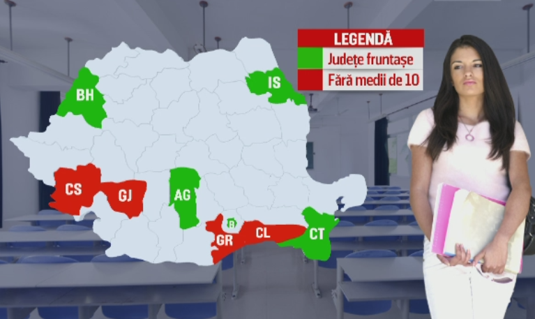 Ce vrea sa faca singura eleva de 10 care nu a urmat cursurile unui colegiu de renume: "Generatia mea va salva Romania"