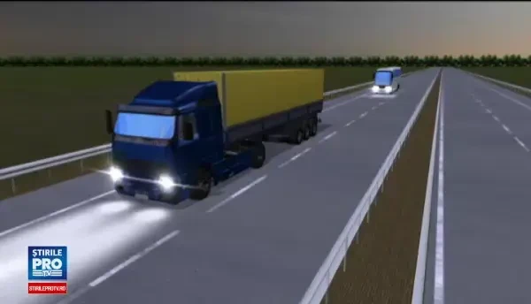 ANIMATIE GRAFICA. Cum s-a produs accidentul de pe Autostrada Soarelui, in care un om a murit si trei au fost raniti
