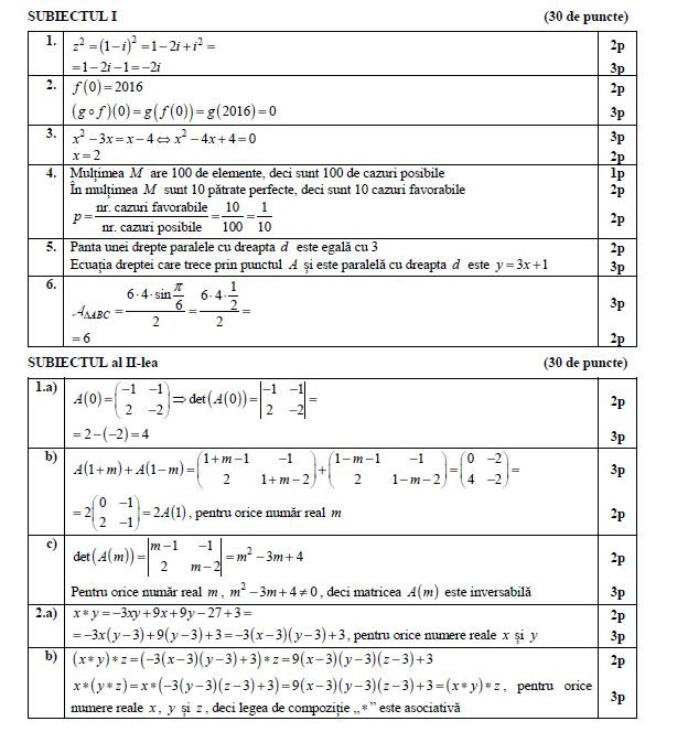 Matematica barem stiintele naturii