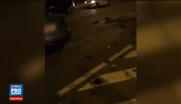 Patru tineri au ajuns la spital, dupa ce ar fi participat la o cursa ilegala de masini pe o strada din Timisoara