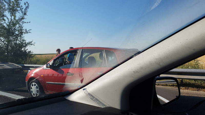 Accidente in lant in care au fost implicate 21 masini pe Autostrada Soarelui, in aceasta dimineata. Cum se circula in zona