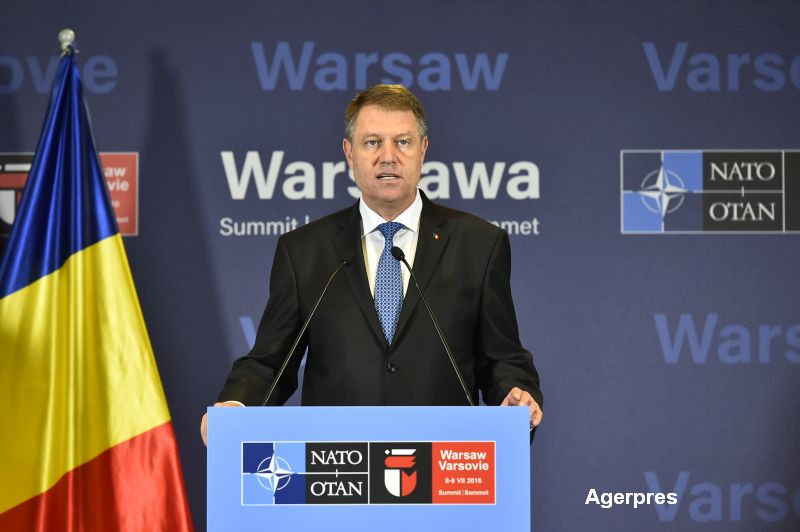 Klaus Iohannis la summitul NATO