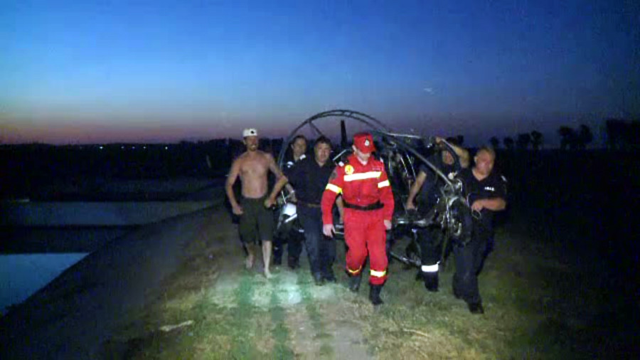 Ancheta in cazul motoparapantei care s-a prabusit la Comana. Cine este pasagerul care si-a pierdut viata