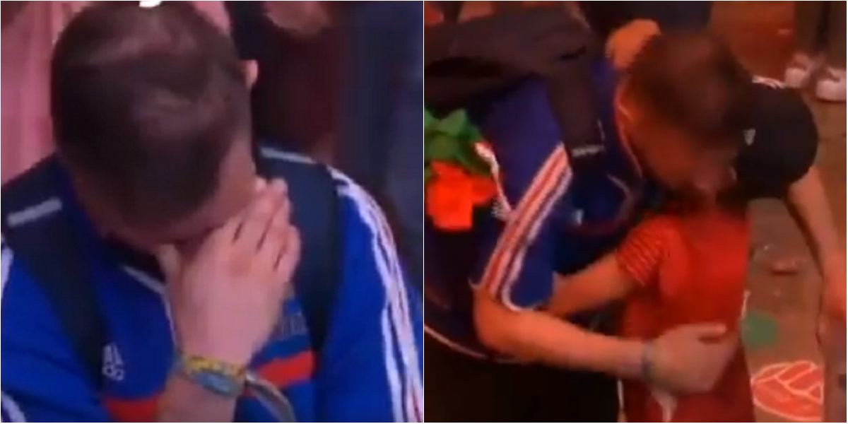 Portughezii l-au gasit pe pustiul de 10 ani care a impresionat o lume intreaga. Cine e copilul care l-a consolat pe un suporter francez