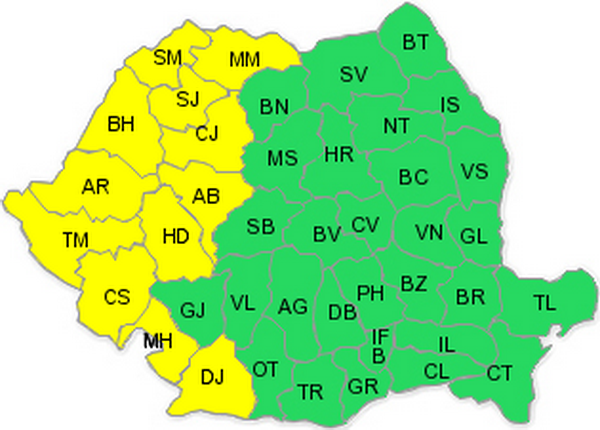 Avertismentul meteorologilor pentru finalul de saptamana. HARTA zonelor in care temperaturile vor atinge valori insuportabile