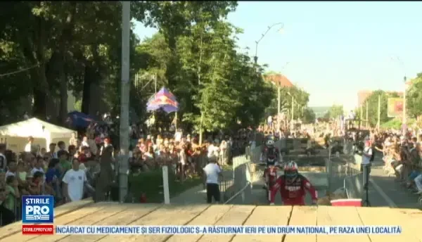 Fiul celebrului actor Anthony Quinn, la cea mai dura competitie de motociclete din Lume. Concursul se desfasoara la Sibiu
