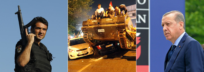 LOVITURA DE STAT IN TURCIA. Erdogan nu exclude pedeapsa cu moartea pentru "capii terorii". Mii de oameni au iesit in strada