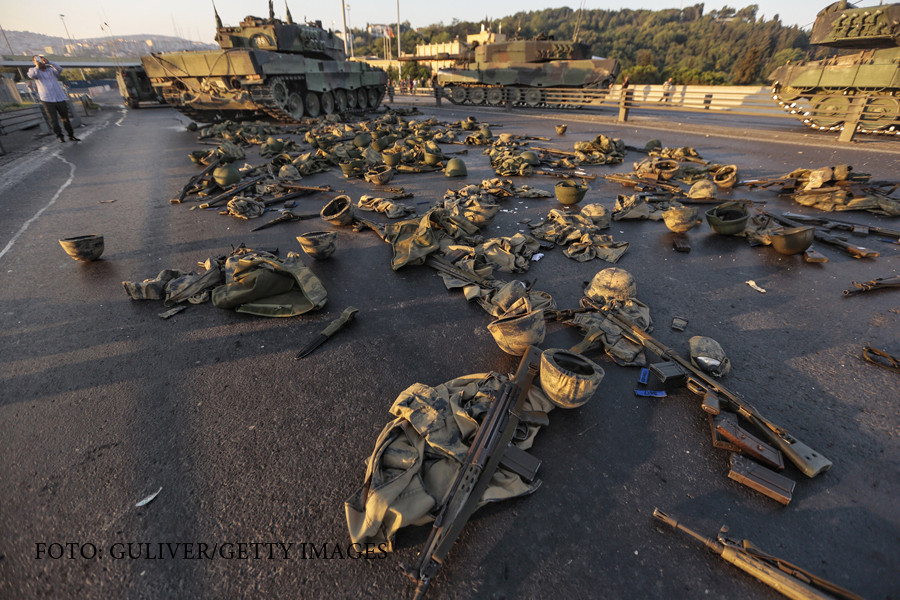 echipament abandonat al armatei