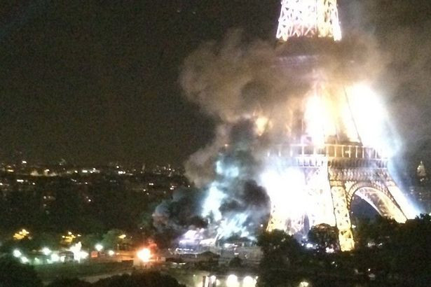ISIS a ajuns sa revendice si defectiunile tehnice de la Turnul Eiffel. "Cadoul" transmis de jihadisti presedintelui Hollande