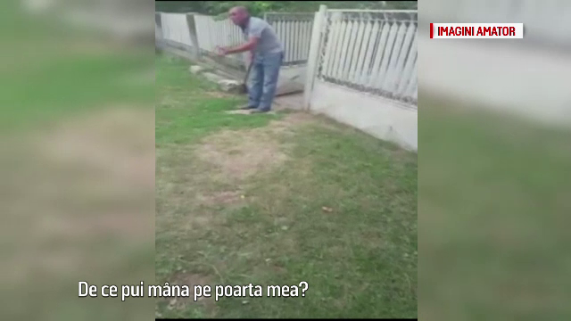 Scandal monstru provocat de un barbat acuzat ca a vrut sa isi violeze nora. I-a amenintat pe politisti cu furca