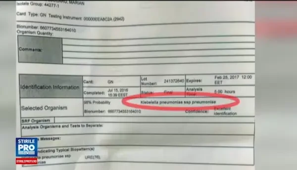 Conducerea Spitalului Bagdasar Arseni: Pilotul paramotorului prabusit s-ar fi infectat cu bacterii de la apa de balta