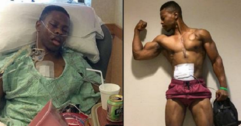 "Culturistul cu inima in ghiozdan" :O