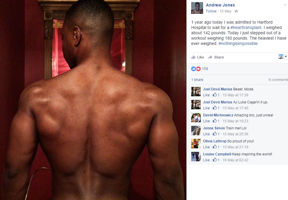 "Culturistul cu inima in ghiozdan" :O