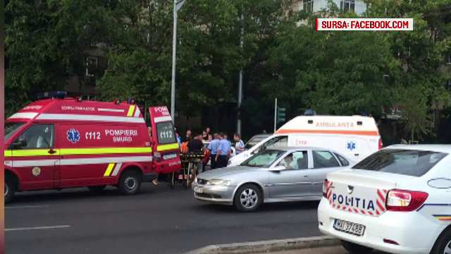 Alerta in Capitala, dupa ce un tanar a fost injunghiat langa un mall. Incidentul ar fi aparut dupa o sicanare in trafic