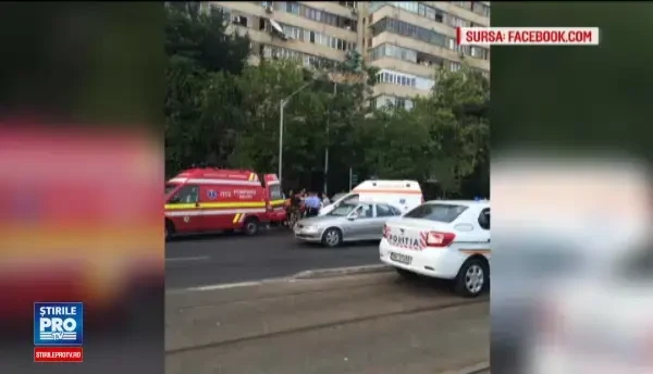 Alerta in Capitala, dupa ce un tanar a fost injunghiat langa un mall. Incidentul ar fi aparut dupa o sicanare in trafic